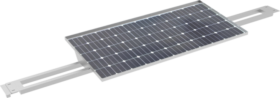 Werbeträger für Außenwerbung mit Solar-Kit